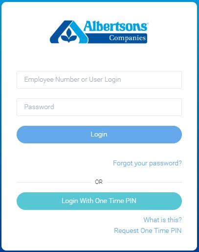 payroll albertsons|albertsons sign in portal.